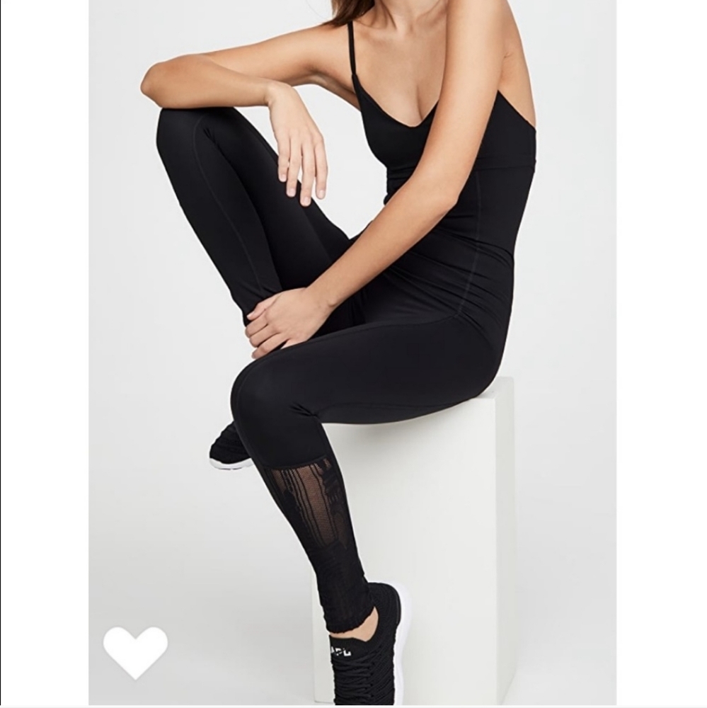 THE UPSIDE BLACK BODYSUIT SIZE 4